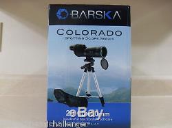 Barska Optics Colorado 20-60x60mm Spotting Scope with Adjustable Tripod & Case