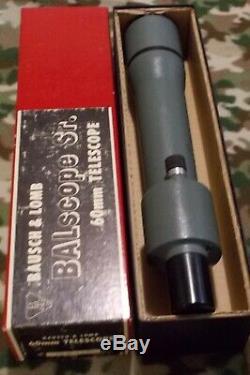 Bausch & Lomb 60MM Spotting Scope with A Freeland Product Tripod