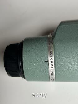 Bausch & Lomb Balscope Zoom 60 Spotting Scope With Aluminum Tri-Pod 15-60x60mm