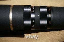 Bausch and Lomb Discoverer Zoom Telescope 60mm Multi-coated Optics 15-60x