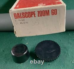 Bausch&lomb Zoom 60 Spotting Scope In Original Box