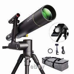 BeaverLAB Smart Digital Spotting Scopes with Tripod, 500mm Long Focal Length