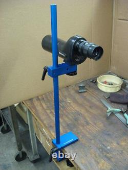 Bench Mount Spotting Scope Stand With Extension Rod made in the USA