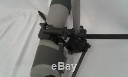 Black Spotting scope stand 7/8 rod. High Power, National Match, High Power