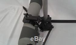 Black Spotting scope stand 7/8 rod. High Power, National Match, High Power