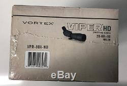 Brand New Vortex Viper HD 20-60x80 Straight Spotting Scope VPR-80S-HD
