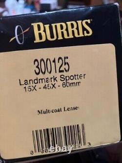 Burris Landmark Spotter 15x-45x-60mm Spotting Scope Long Eye Relief Multicoated