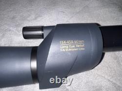 Burris Landmark Spotter 15x-45x-60mm Spotting Scope Long Eye Relief With Case NICE