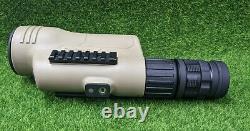 Bushnell 15-45x60 Legend T-Series Tactical Spotting Scope, Desert Tan 781545ED
