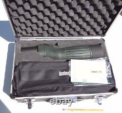 Bushnell 20x-60x Spotting Scope Factory Case Tripod Paperwork Bag Lens Cloth