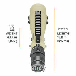 Bushnell 8-40x60 LMSS2 Spotting Scope. 8-40x60mm TREMOR4 Reticle, FDE. ET884060T