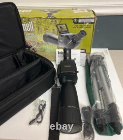 Bushnell Digital Spotting Scope with Camera, Case and Tripod 5MP 22x Model 111545