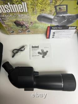 Bushnell Digital Spotting Scope with Camera, Case and Tripod 5MP 22x Model 111545