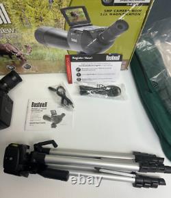 Bushnell Digital Spotting Scope with Camera, Case and Tripod 5MP 22x Model 111545