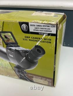 Bushnell Digital Spotting Scope with Camera, Case and Tripod 5MP 22x Model 111545