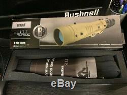 Bushnell Elite Tactical 8-40X60 Spotting Scope 780840 LMSS FMC Flat Dark Earth