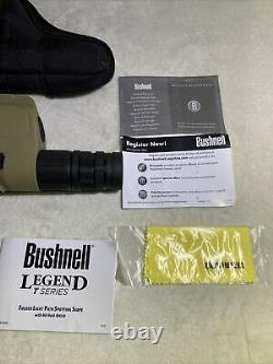 Bushnell Legend Tactical-T-Series Spotting Scope 15-45X60 Mil-Hash Reticle Rail