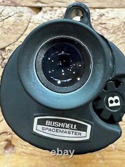 Bushnell Spacemaster Black Armored 60mm Telescope with 15-45x Zoom Eyepiece / USED