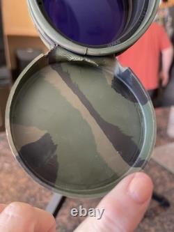 Bushnell Spacemaster Camo Armored Field Kit 60mm Spotting Scope Tripod Case Zoom