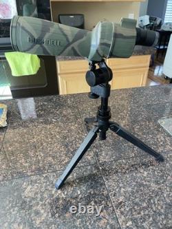 Bushnell Spacemaster Camo Armored Field Kit 60mm Spotting Scope Tripod Case Zoom