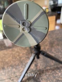Bushnell Spacemaster Camo Armored Field Kit 60mm Spotting Scope Tripod Case Zoom