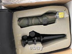 Bushnell Spacemaster Camo Armored Field Kit 60mm Spotting Scope Tripod Case Zoom