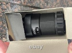 Bushnell Spacemaster Camo Armored Field Kit 60mm Spotting Scope Tripod Case Zoom