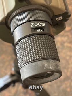 Bushnell Spacemaster Camo Armored Field Kit 60mm Spotting Scope Tripod Case Zoom