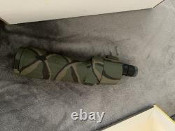 Bushnell Spacemaster Camo Armored Field Kit 60mm Spotting Scope Tripod Case Zoom