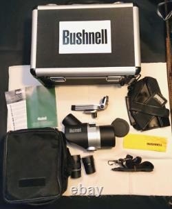 Bushnell Spacemaster Collapsible 15-45x50mm Spotting Scope Kit, Case, Lens, Tri