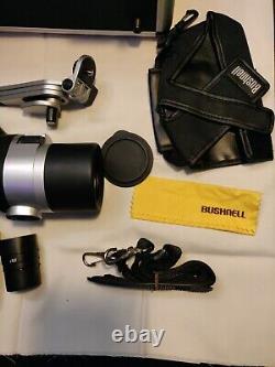 Bushnell Spacemaster Collapsible 15-45x50mm Spotting Scope Kit, Case, Lens, Tri