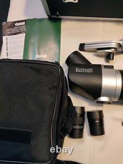 Bushnell Spacemaster Collapsible 15-45x50mm Spotting Scope Kit, Case, Lens, Tri