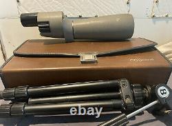 Bushnell Spacemaster II 25x Spotting Range Scope 60mm Orig Case + Tripod JAPAN