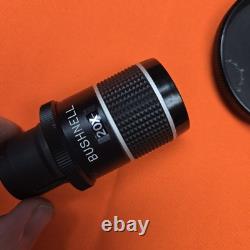 Bushnell Spacemaster II Spotting Scope 20x Variable and windows mount