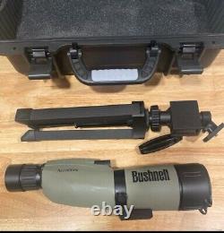 Bushnell Trophy 15-45x50 Spotting Scope Green Porro Prism Case Tripod