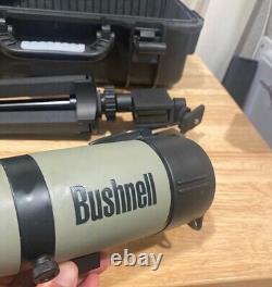 Bushnell Trophy 15-45x50 Spotting Scope Green Porro Prism Case Tripod