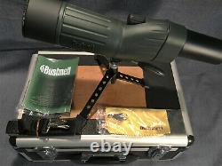 Bushnell Trophy Spotting Scope 25-50 X 50 Hard Case Tripod Keys Etc