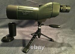 Bushnell Trophy Spotting Scope 25-50 X 50 Hard Case Tripod Keys Etc