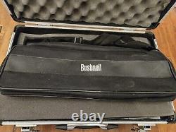 Bushnell Trophy Spotting Scope Green 20-60x65mm Tripod Hard Case Soft Case