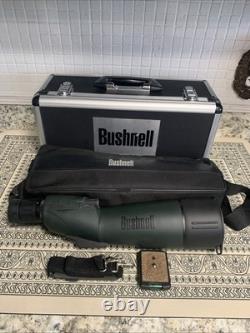 Bushnell Trophy XLT Spotting Scope 20-60x 65mm Green w Storage Box No Tripod