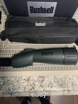 Bushnell Trophy XLT Spotting Scope 20-60x 65mm Green w Storage Box No Tripod