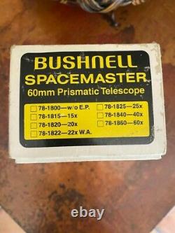 Bushnell spacemaster spotting scope