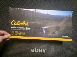 CABELAS KROTOS (ATHLON) 20-60x86 SPOTTING SCOPE STRAIGHT EYEPIECE