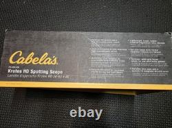 CABELAS KROTOS (ATHLON) 20-60x86 SPOTTING SCOPE STRAIGHT EYEPIECE