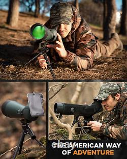 CREATIVE XP Spotting Scope with Tripod 20-60X60Mm BAK 4 Prism Spotting Scopes