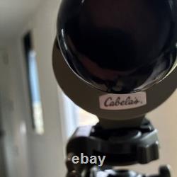 Cabela's 70297 Spotting Scope 25x 60mm Straight Tripod Included Hunting