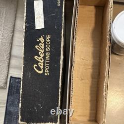 Cabela's 70297 Spotting Scope 25x 60mm Straight Tripod Included Hunting
