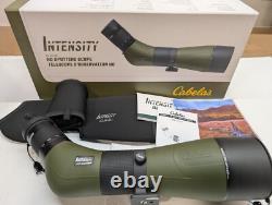 Cabela's Intensity HD Spotting Scope 20-60x80 Angled Green