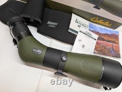 Cabela's Intensity HD Spotting Scope 20-60x80 Angled Green