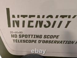 Cabela's Intensity HD Spotting Scope 20-60x80 Angled Green